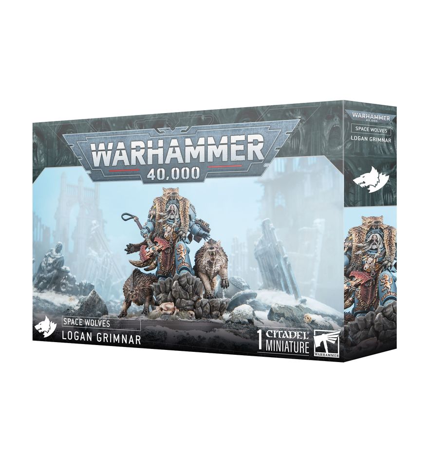 Warhammer 40K Space Wolves Logan Grimnar